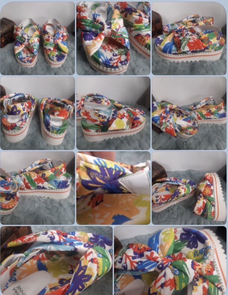 ♥슈콤마보니(정품)235mm정도(여성)샌들