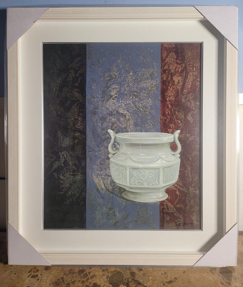 유화 정물화 그림액자