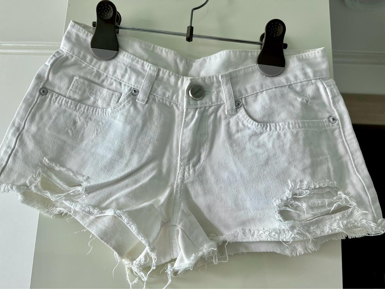 핫팬츠 트임 반바지 S 데일리룩