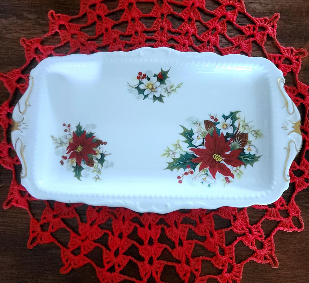 로얄알버트 포인세티아 트래이