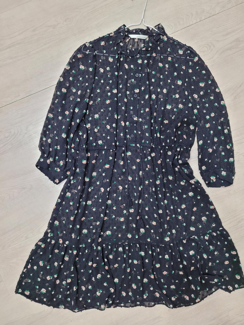 레니본 쉬폰 원피스 free