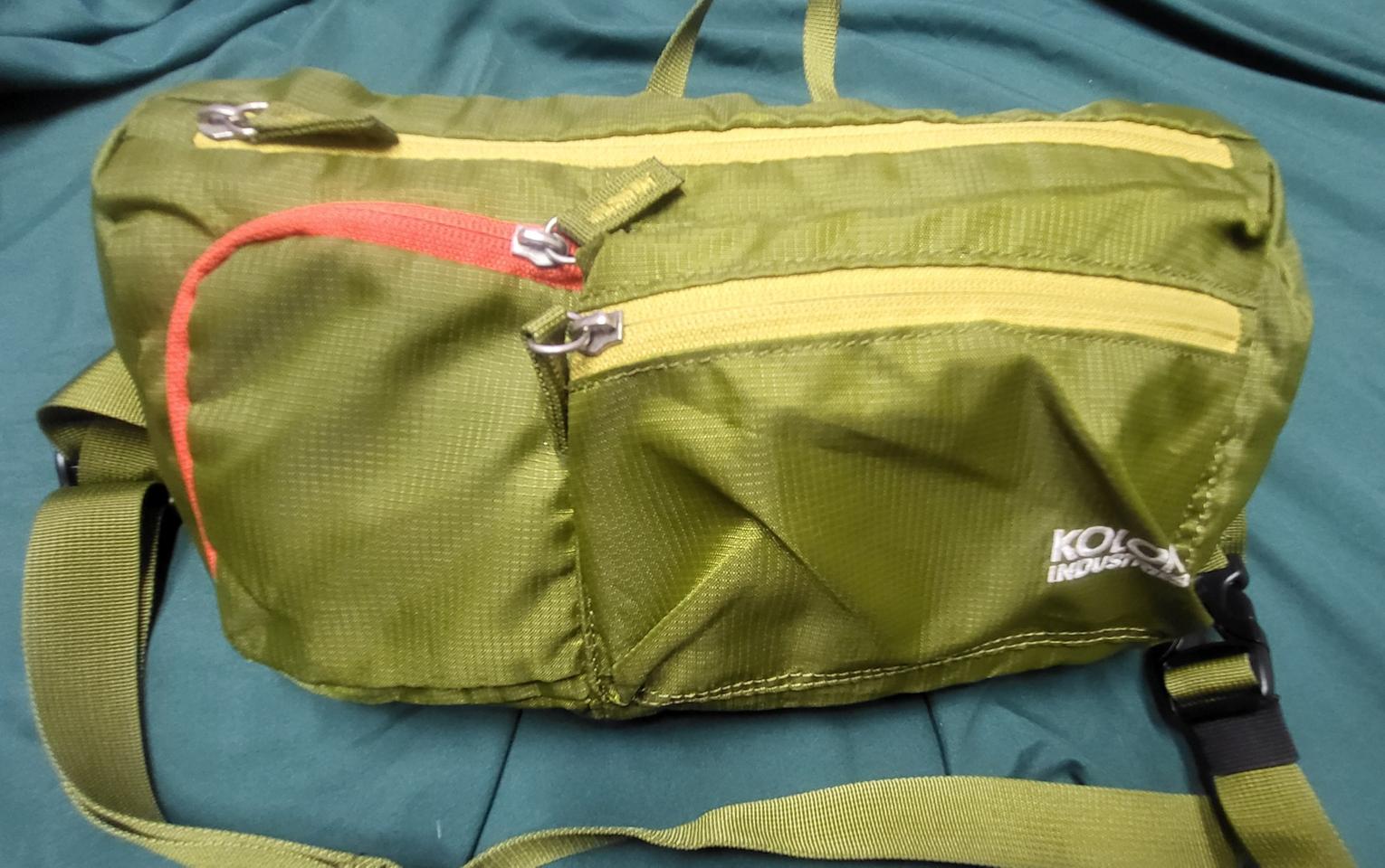 코오롱 등산 힙색 가방