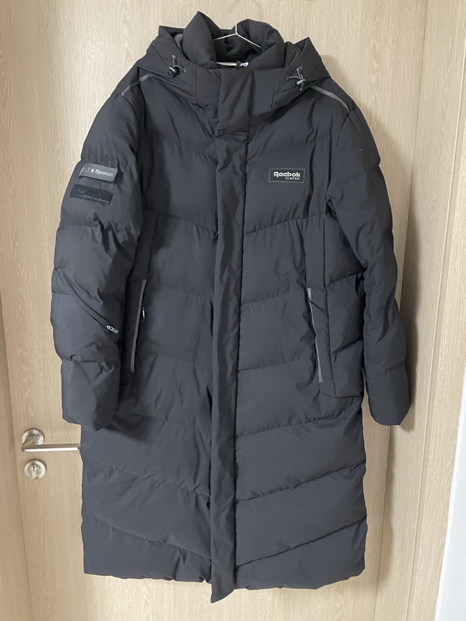 정품 리복 덕다운 롱 패딩 2xl