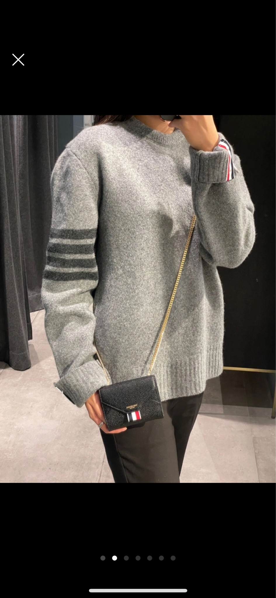 [정품] 톰브라운 체인 지갑