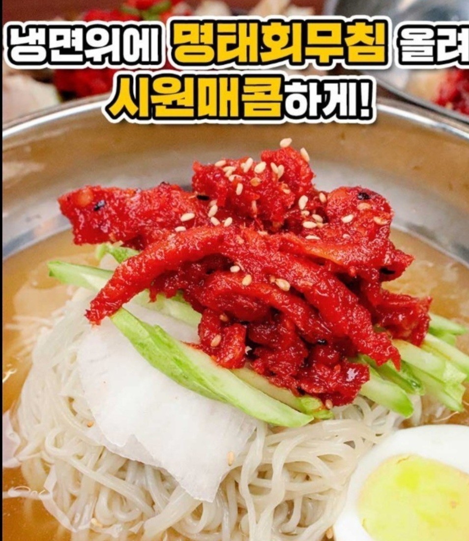 속초 명물 명태회무침 1키로