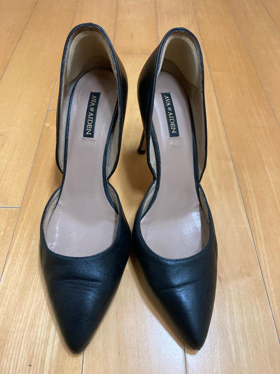 스페인 소가죽 구두 eu35 8cm