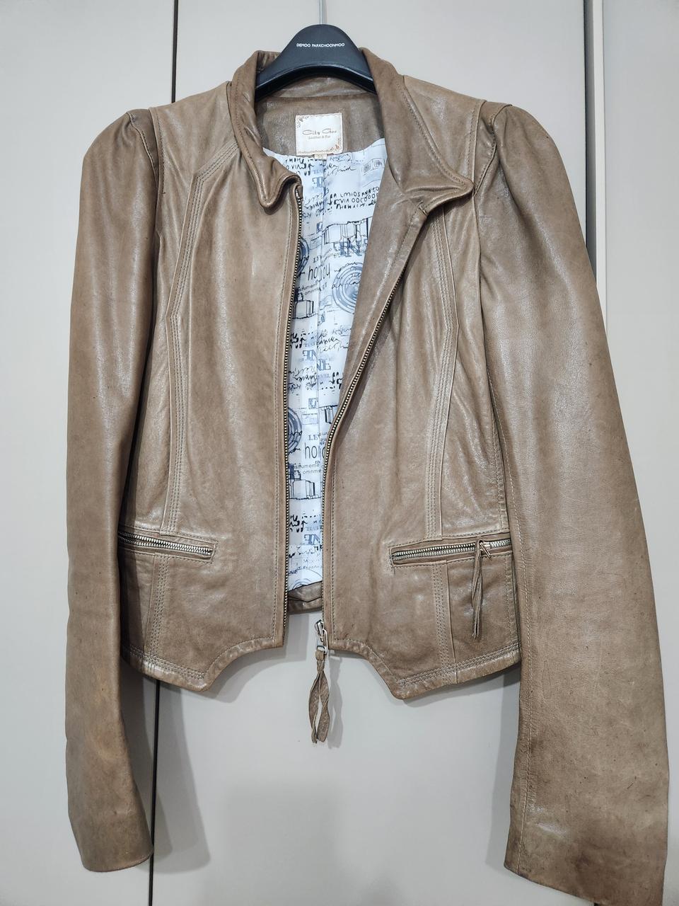 씨티지 양가죽 자켓