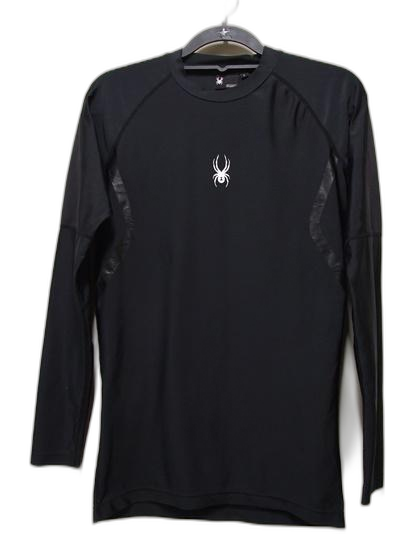 스파이더 폴리스판 레쉬가드 기능성 스포츠티 슬림핏 택L