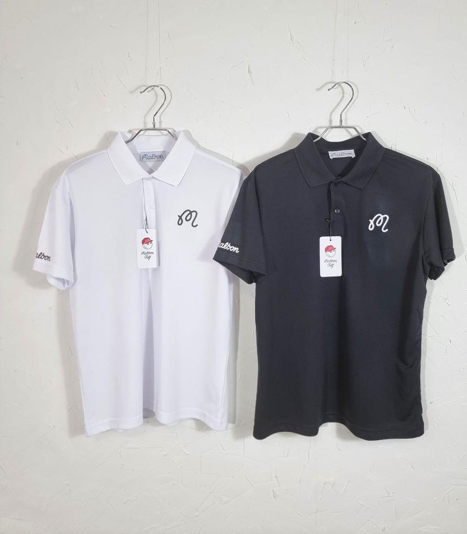 말본 Golf Is Life. PK 반팔 폴로 티셔츠