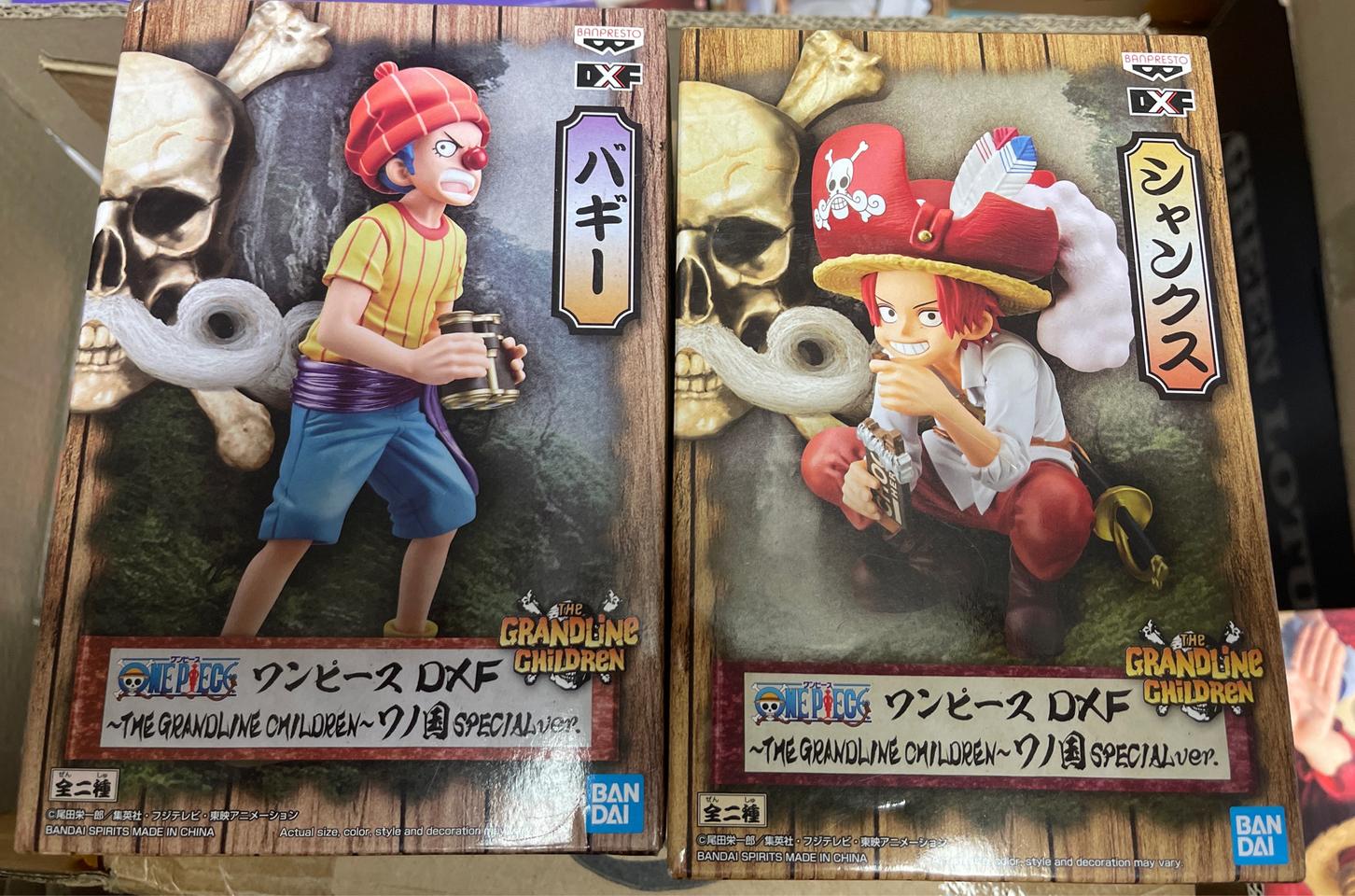 원피스피규어 샹크스 버기 미개봉 판매합니다