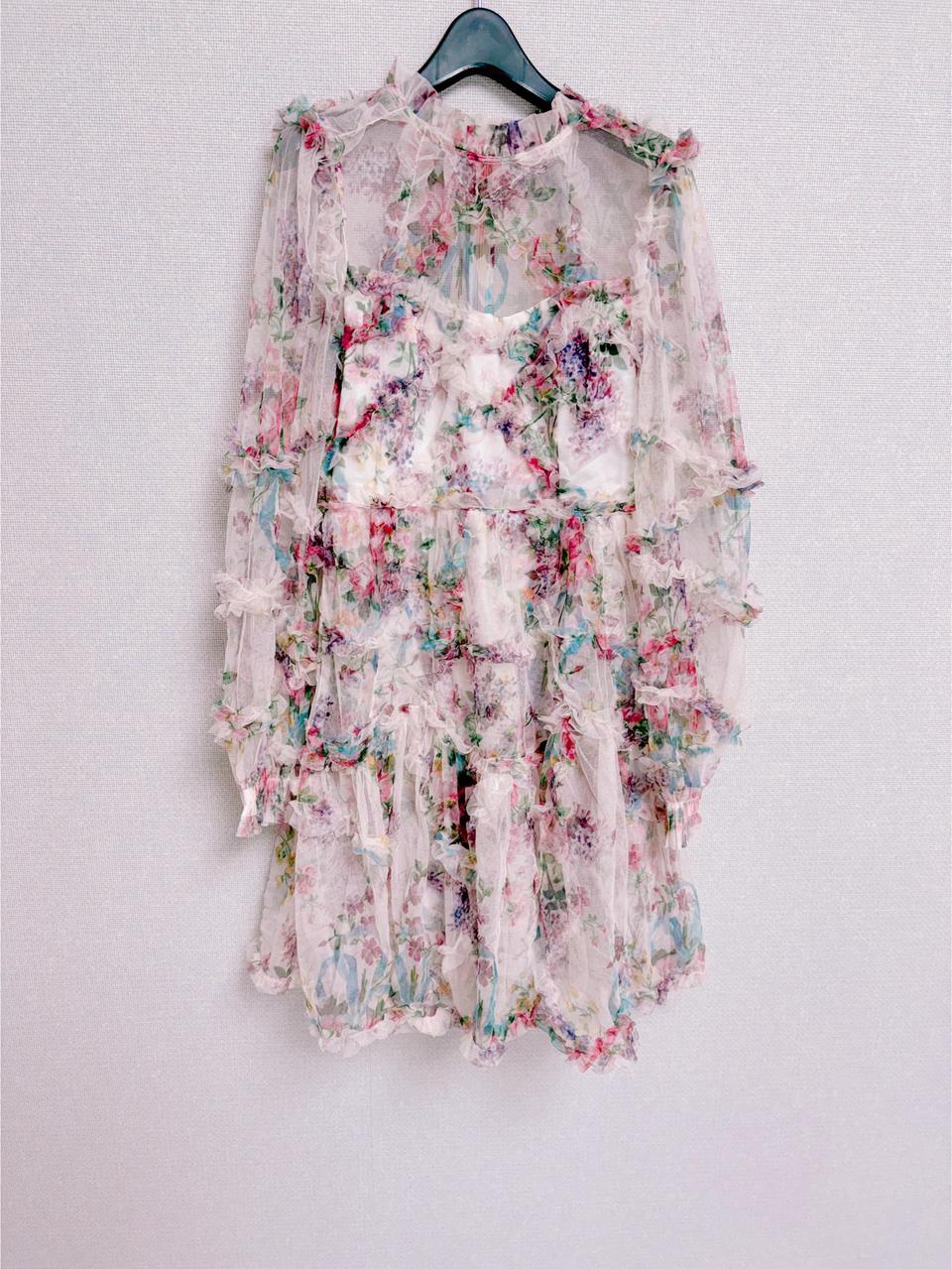 짐머만st 플라워 원피스