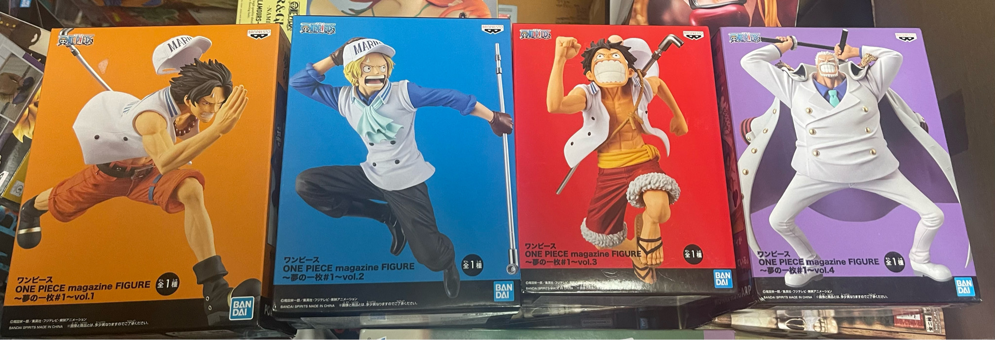 원피스피규어 꿈의한장세트 팝니다