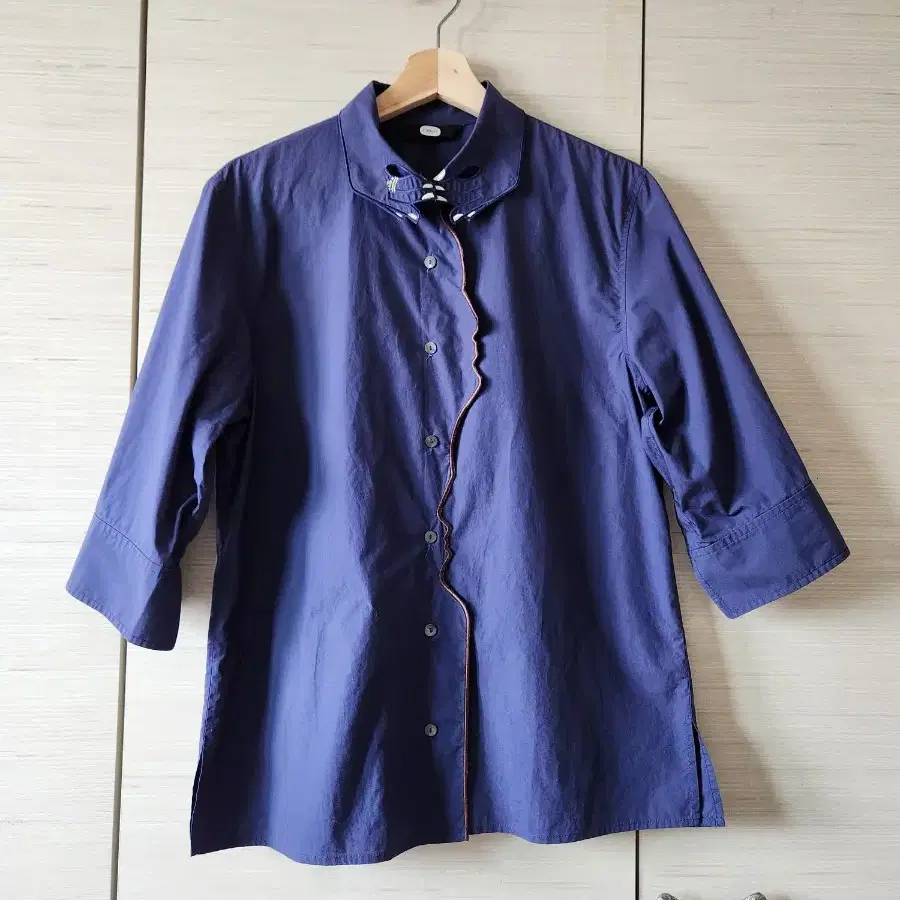 듀엘 카라포인트 칠부 남방 55사이즈