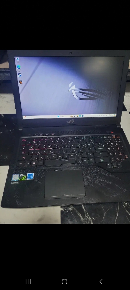 GTX 1050 Ti 아수스 최고급 게이밍 노트북 팝니다.