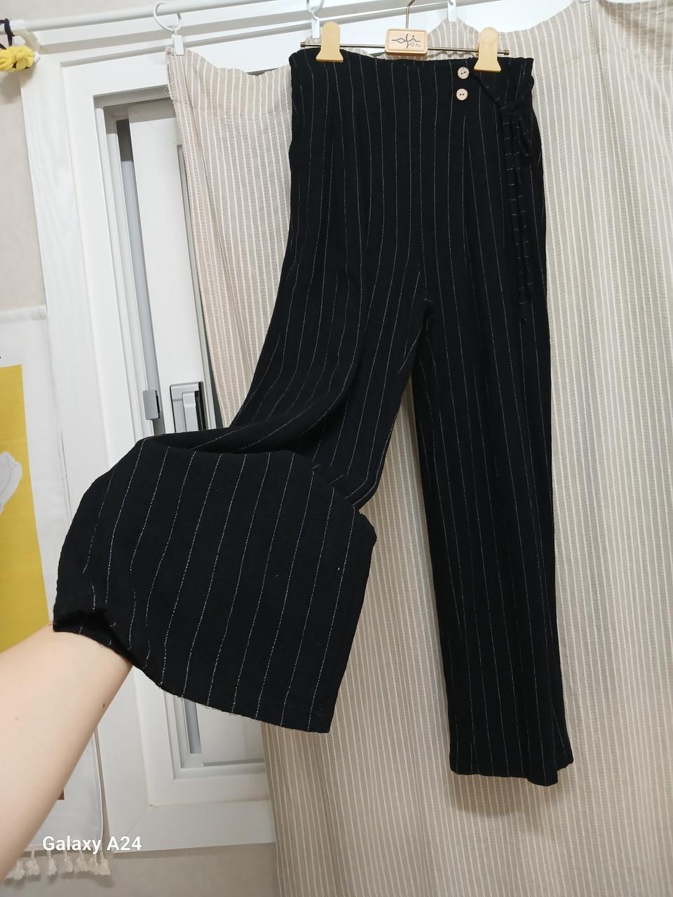 와이드핏 슬랙스 정장바지