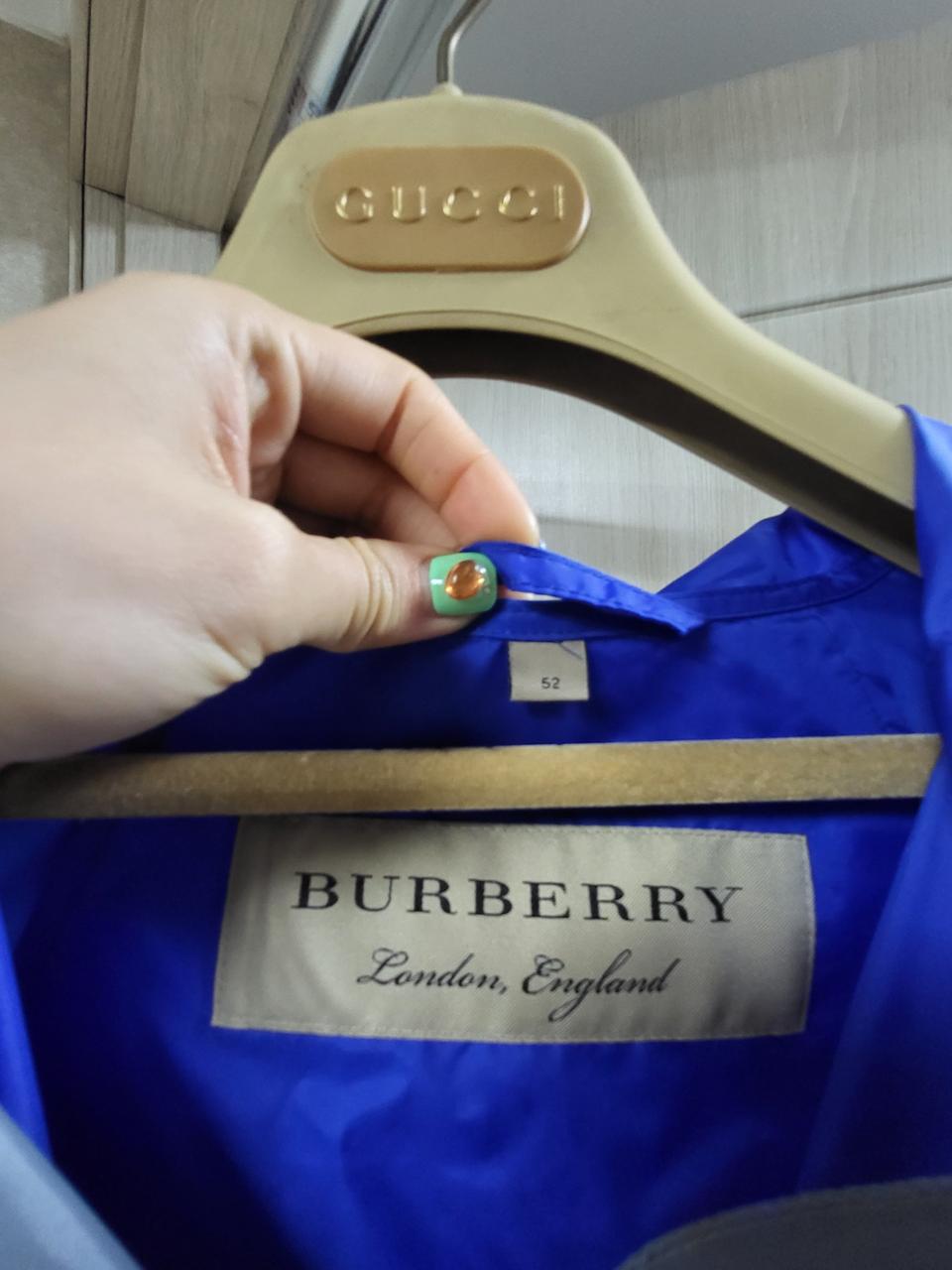 정품 남성 버버리 운동복 점퍼 조깅복 52사이즈 105사이즈