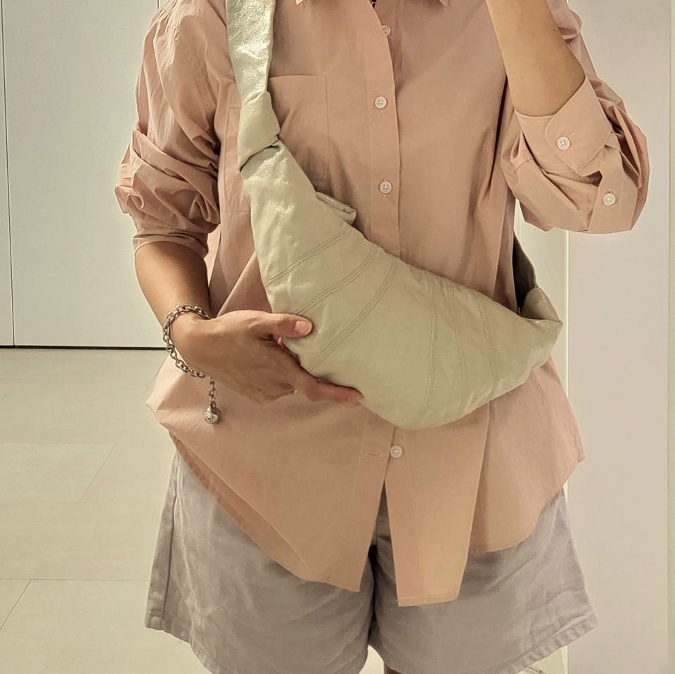 르메르 Lemaire  코티드 범백 스몰 크루아상백 s사이즈 크로스 바디