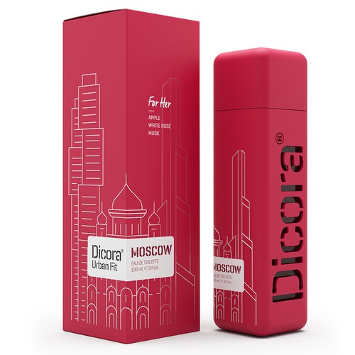 (정품/여자향수) 디코라 어반핏 모스크바 EDT 100ml