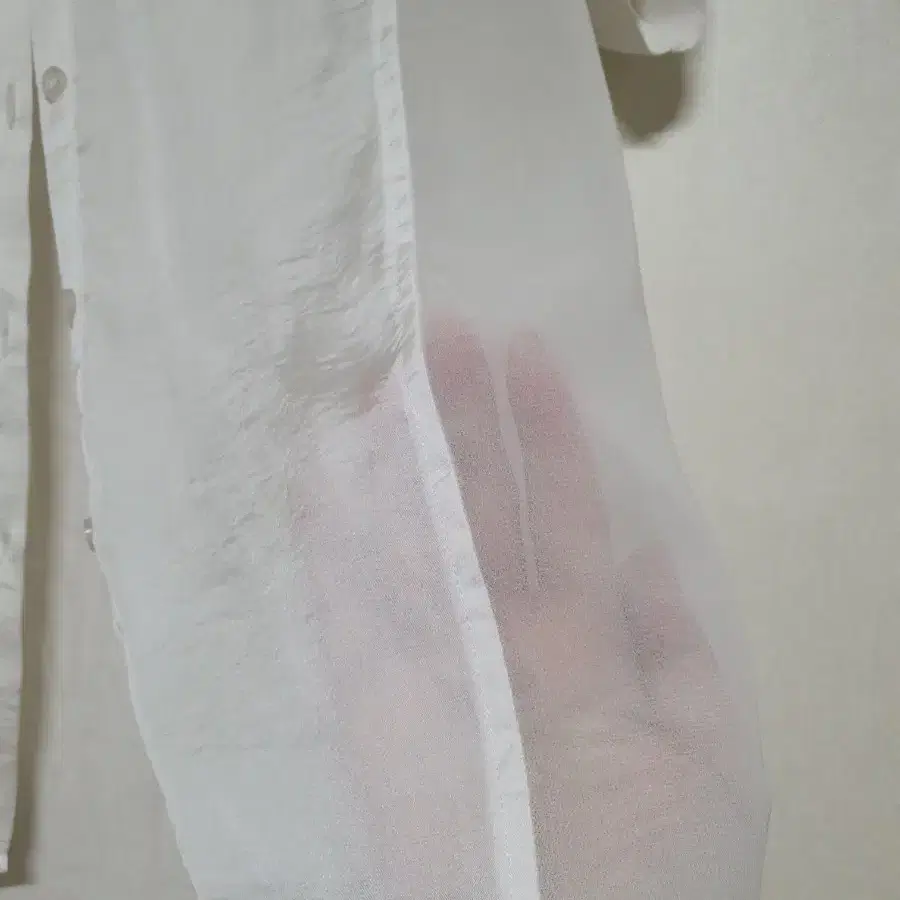 시스루 긴 남방 휴가룩 레이어드룩