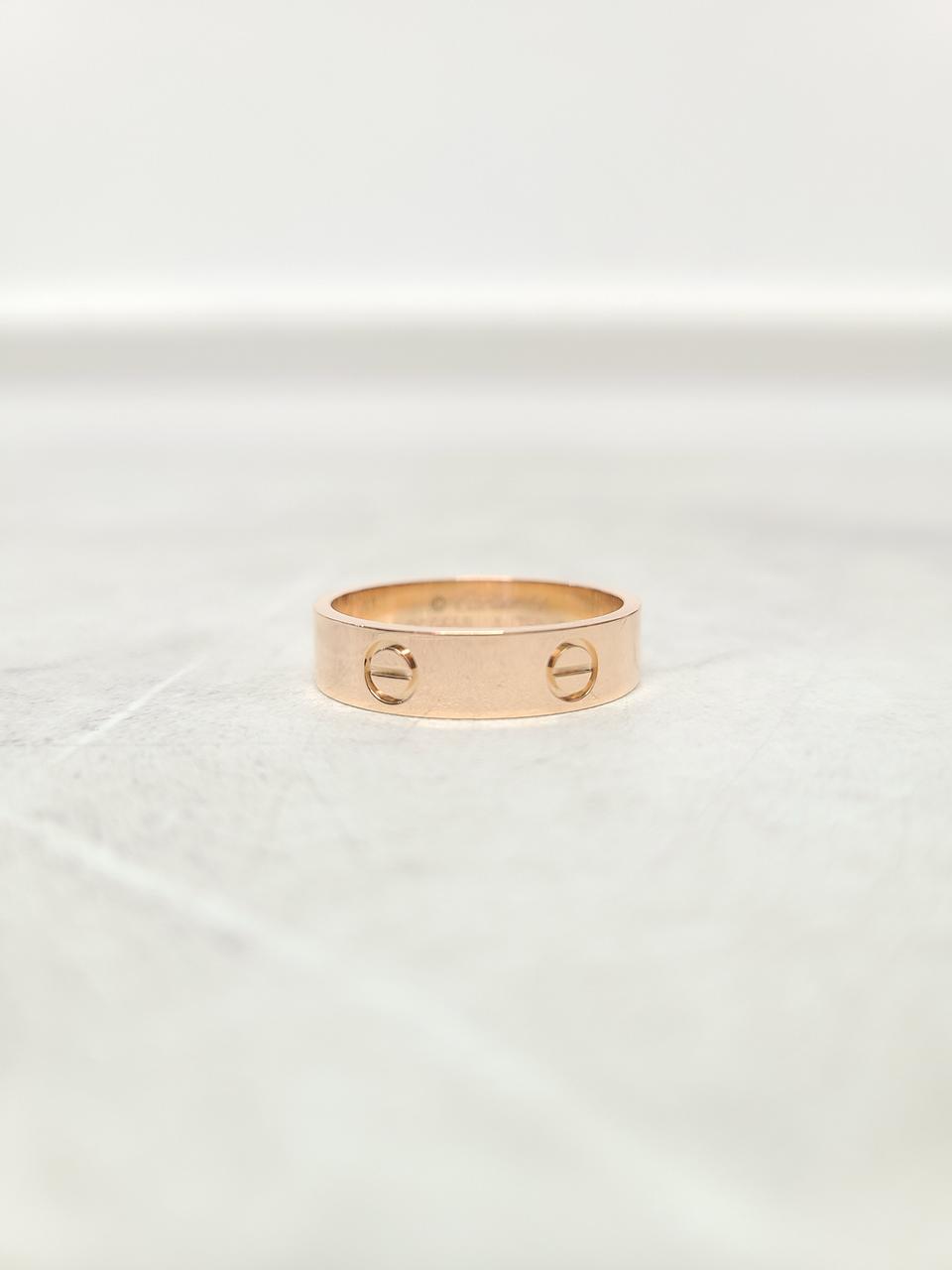 까르띠에 로즈골드 러브링 64호