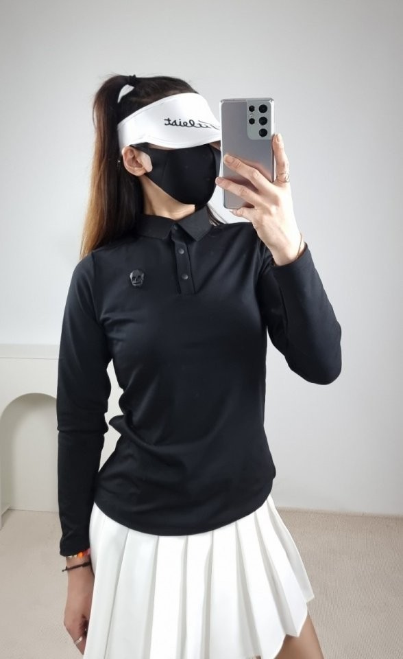 어메이징크리 스컬 포인트 카라티셔츠