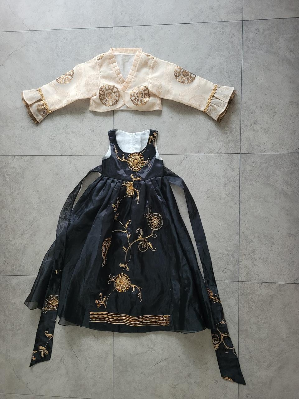 여아 고급스러운 한복