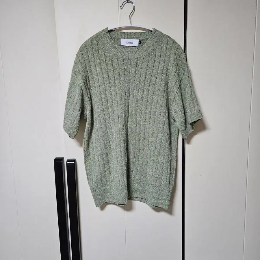 [새상품] 니티드 라운드 반팔 니트 정가6.9