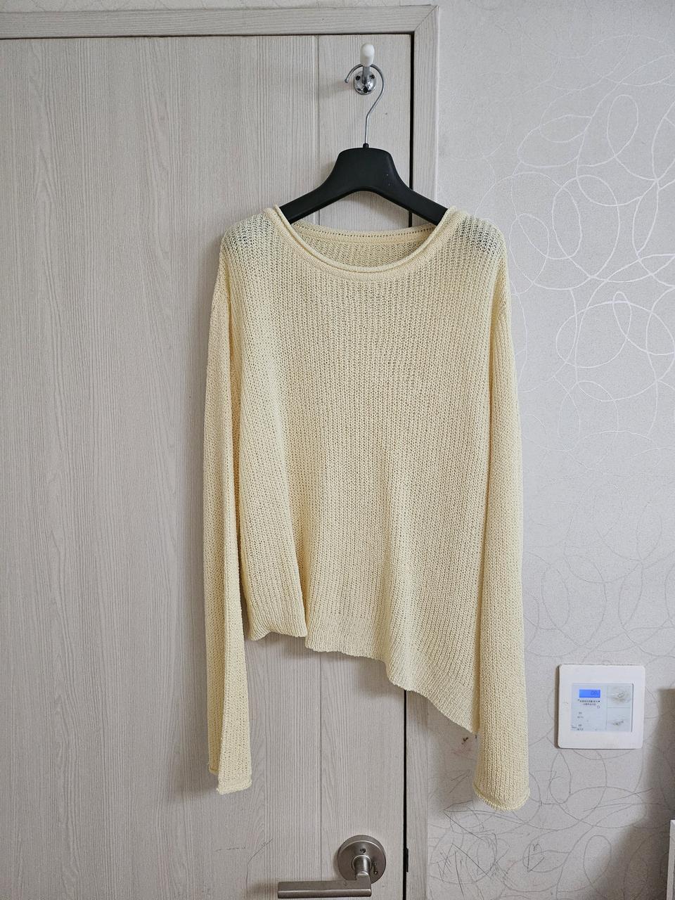 언발 트임 니트 블랙, 브라운