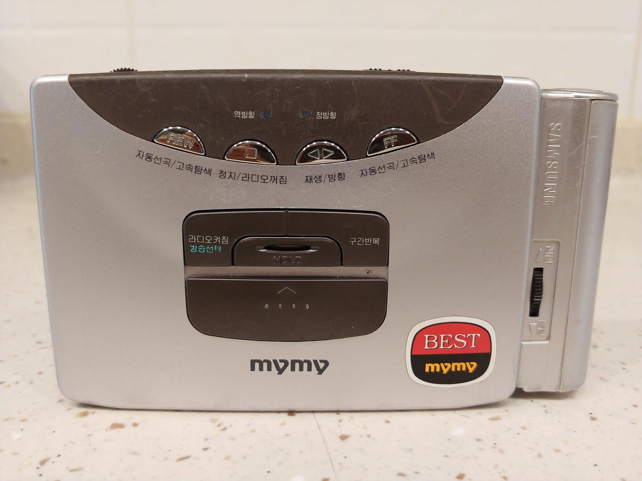 삼성(MY-A246)-1 워크맨(라디오,카세트 플레이어) 판매합니다.