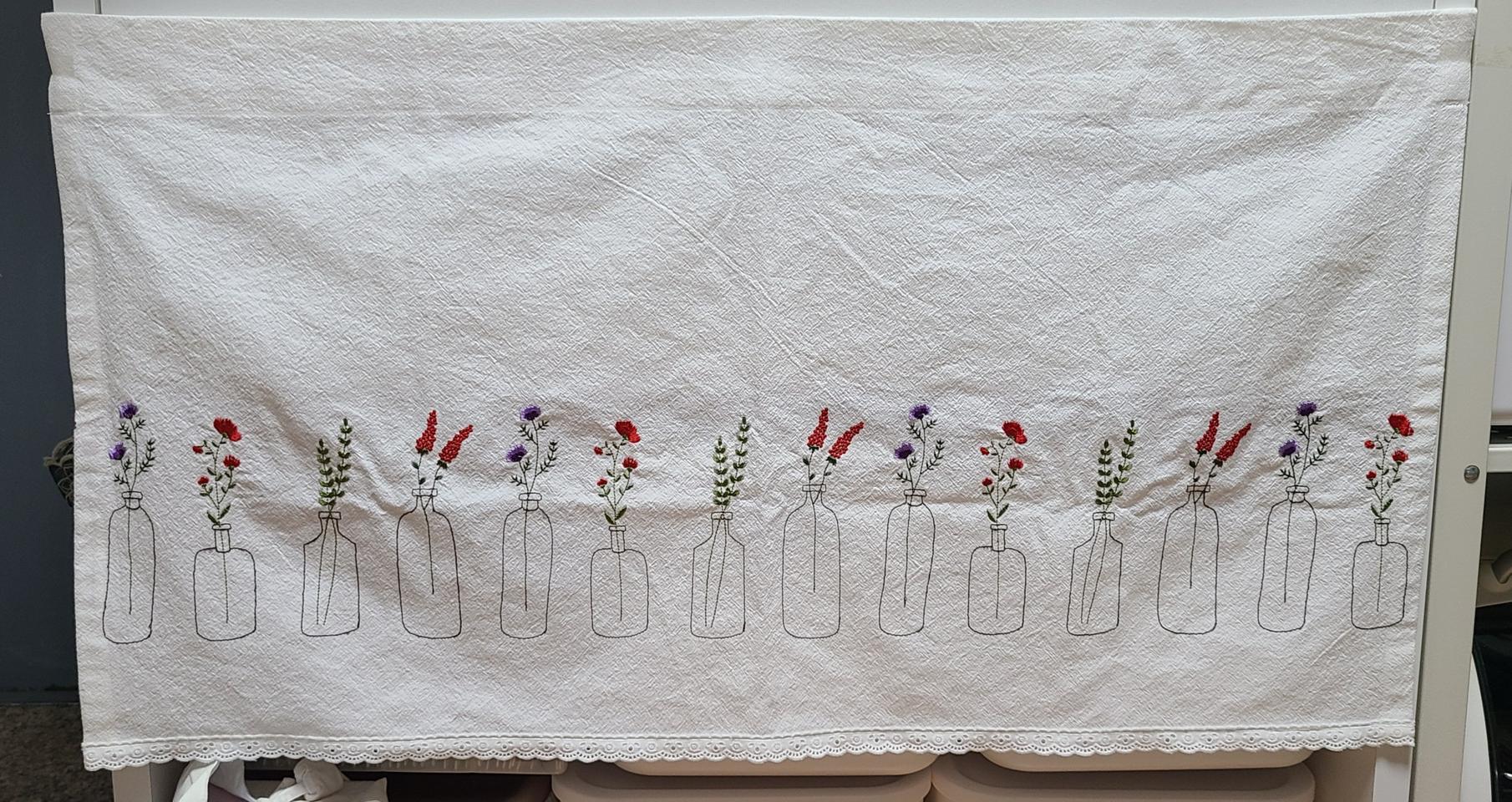 화병자수(기계자수)발란스 &가리개