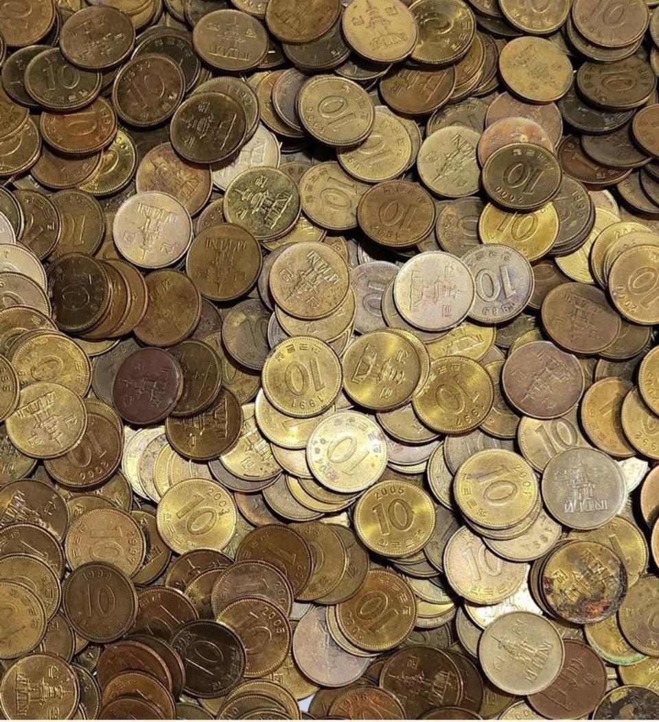 1986년 10원 주화 ~2006년 (구10주 200개) 랜덤으로