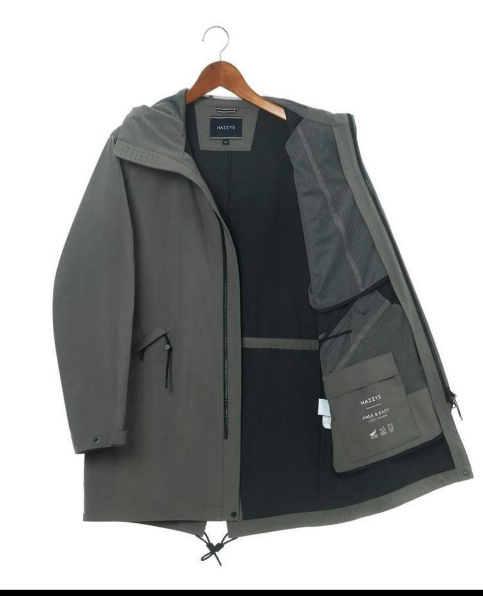 (새상품) 헤지스 정품 가을 방수 방풍 스트레치 후드 점퍼