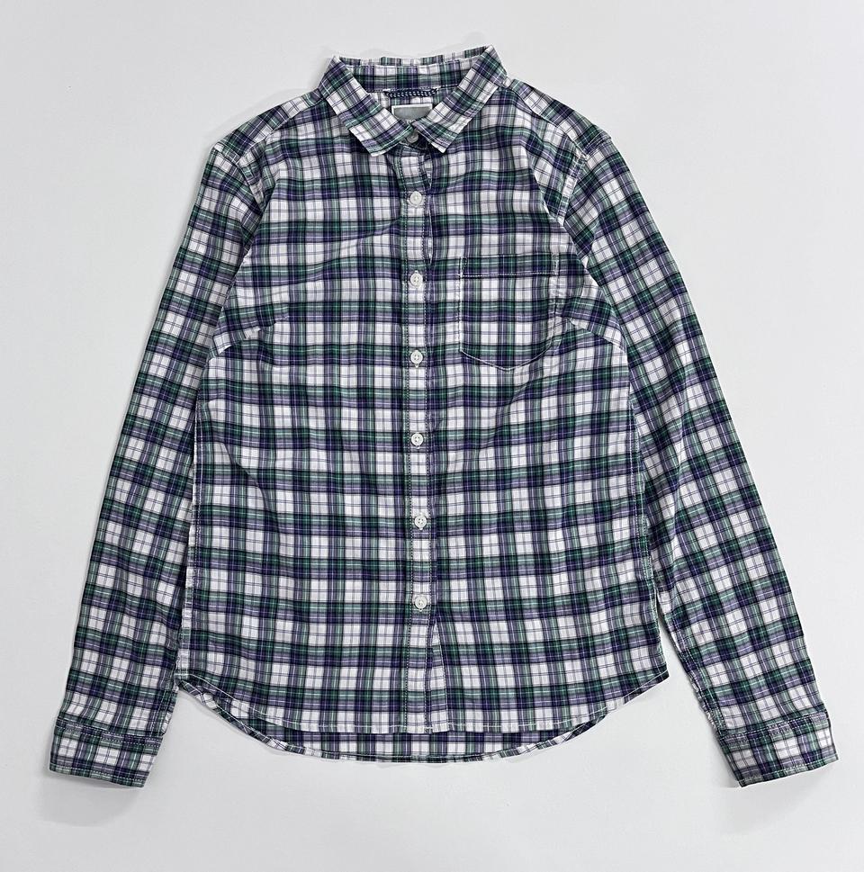 노스페이스 체크 셔츠