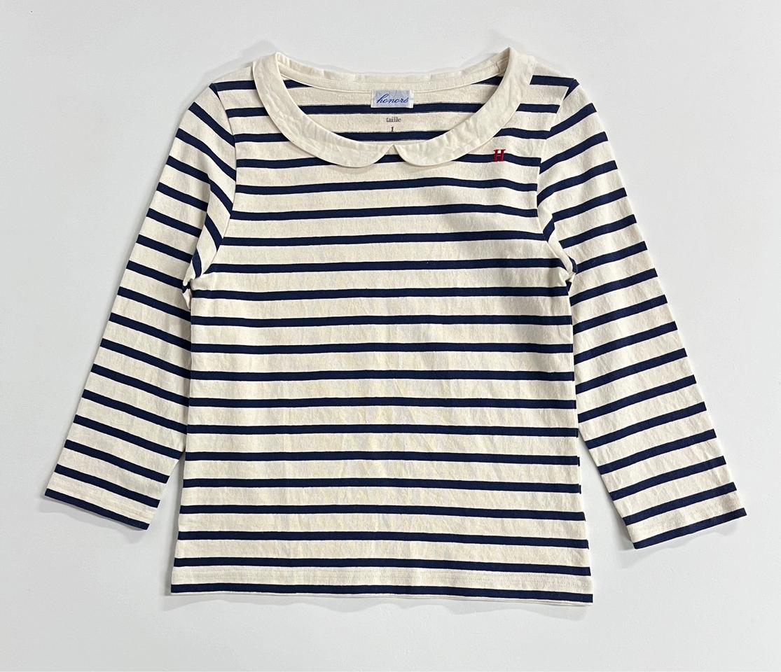 피터팬 카라 스트라이프 T