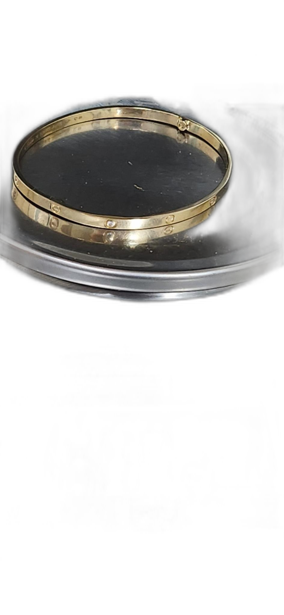 14k 뱅글 팔찌 14k 20호 20cm 새상품 보증서0