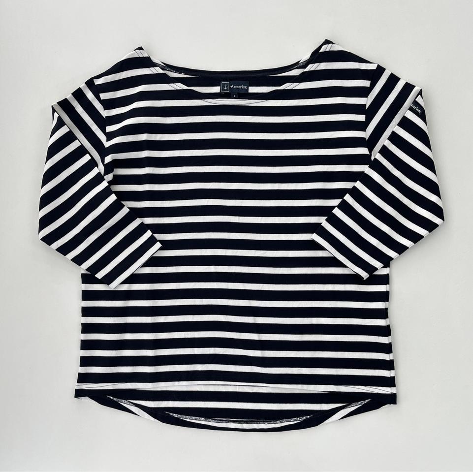 아머럭스 박시 스트라이프 T