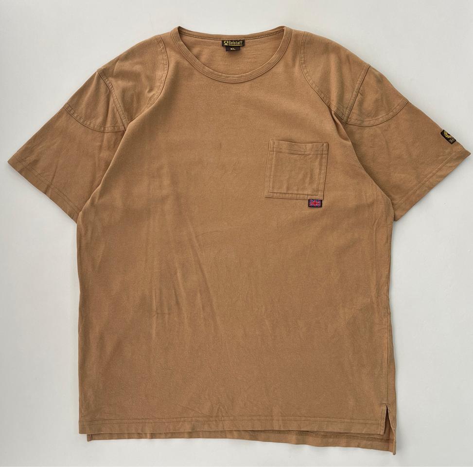 벨스타프 숄더 패치 티셔츠