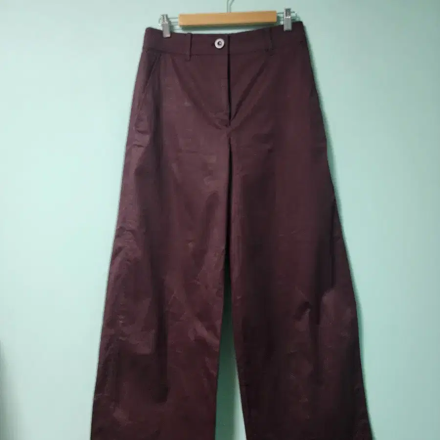 코스 COS 면 와이드 팬츠 165/68A