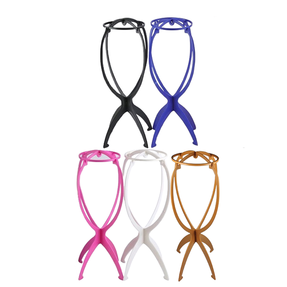 새 랜덤 발송 가발 걸이 거치대 보관 수납 스탠드 미용실 전시 미용