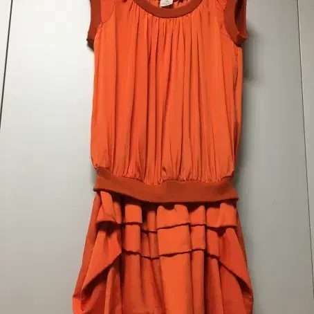 실크 티어드 원피스