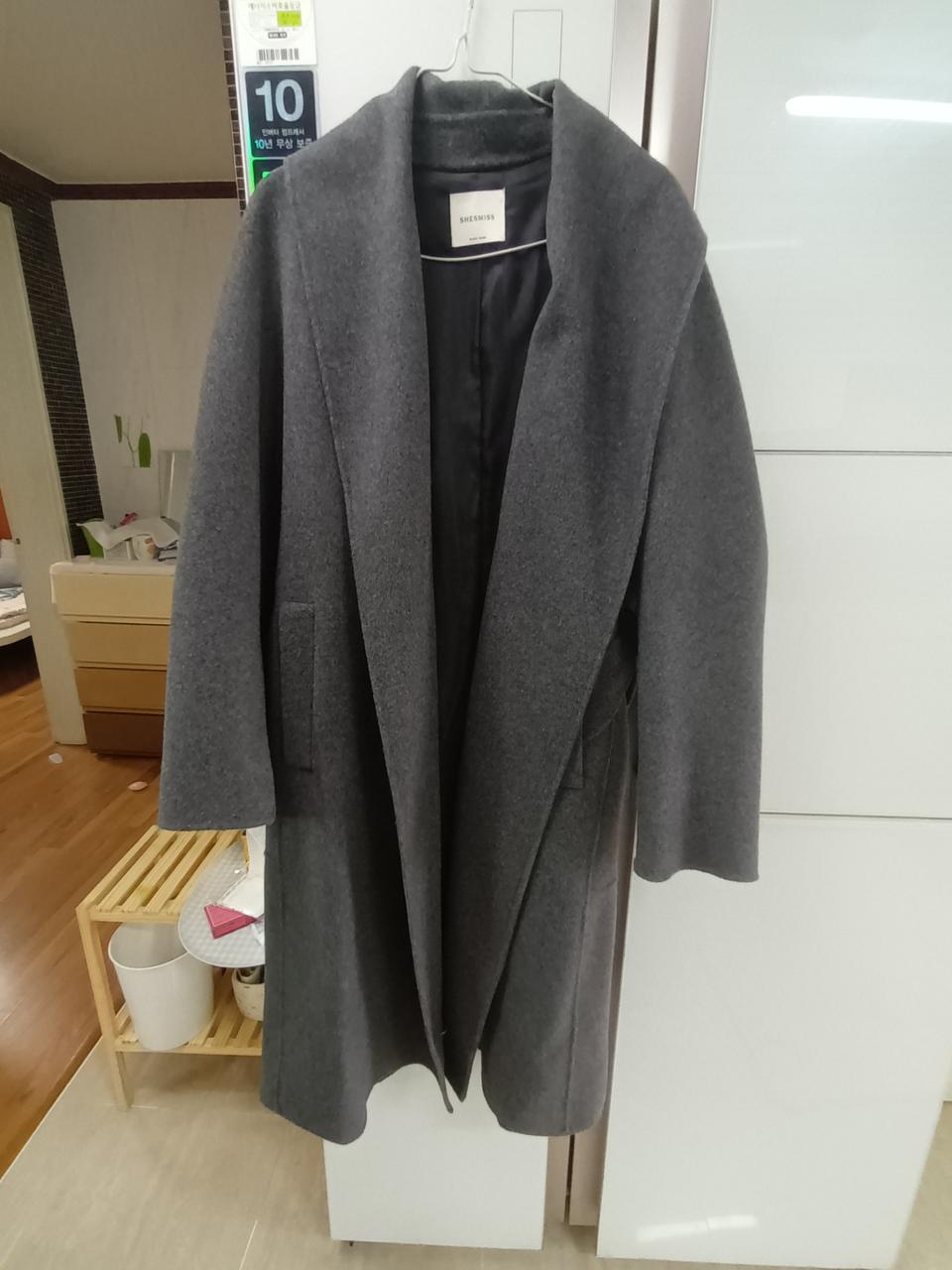 쉬즈미스 숄카라 코트 55사이즈