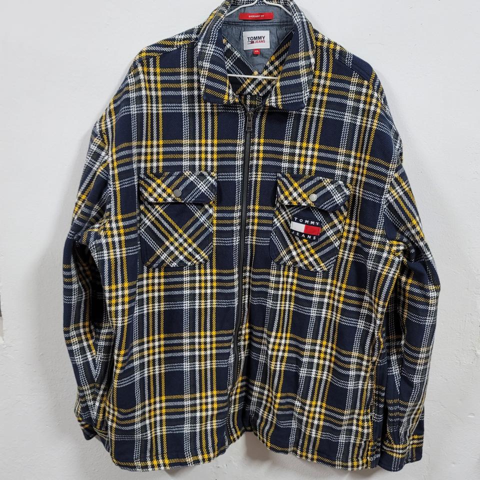 타미힐피거 체크자켓/남성(2XL)/j3078