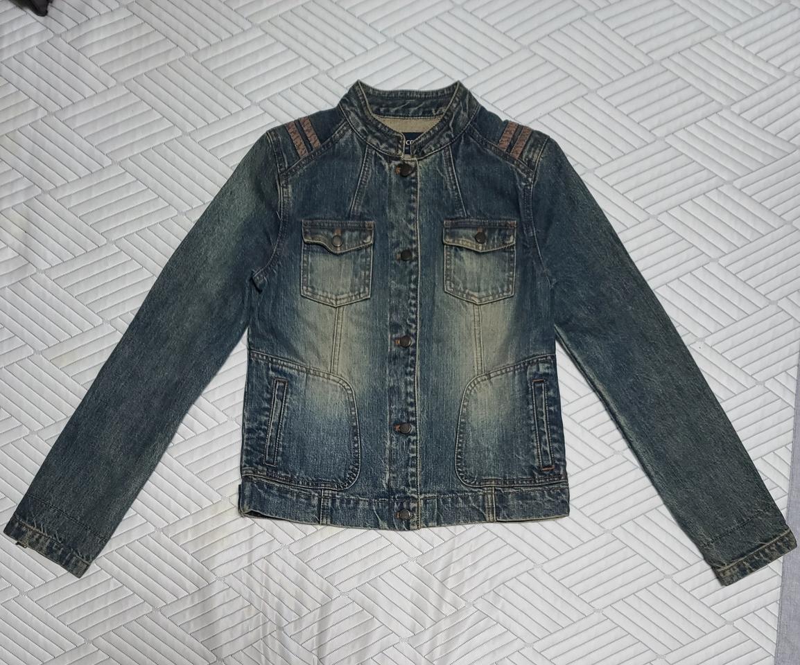 카스피 빈티지 청자켓 90