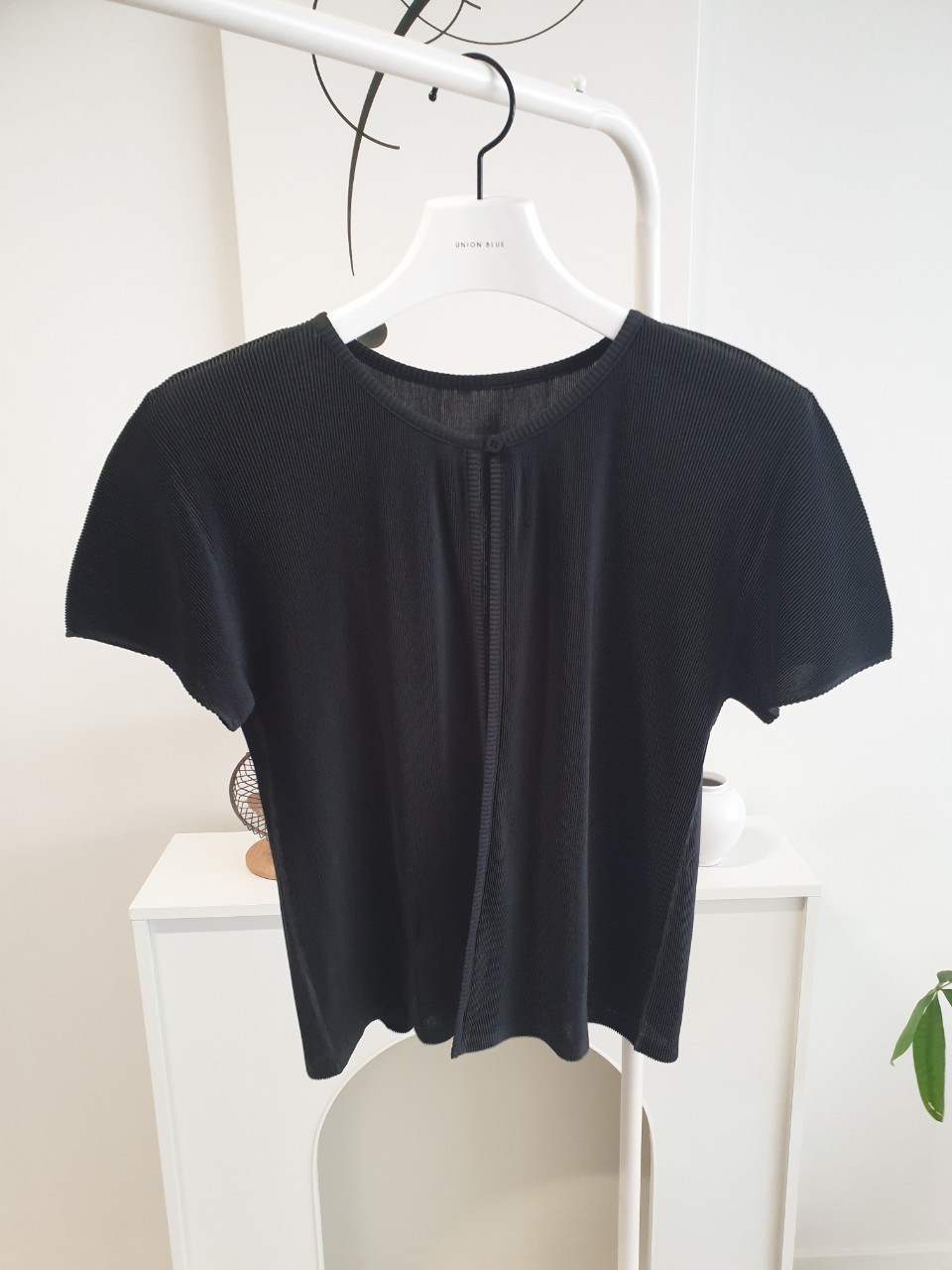 플리츠플리즈 미스트 가디건