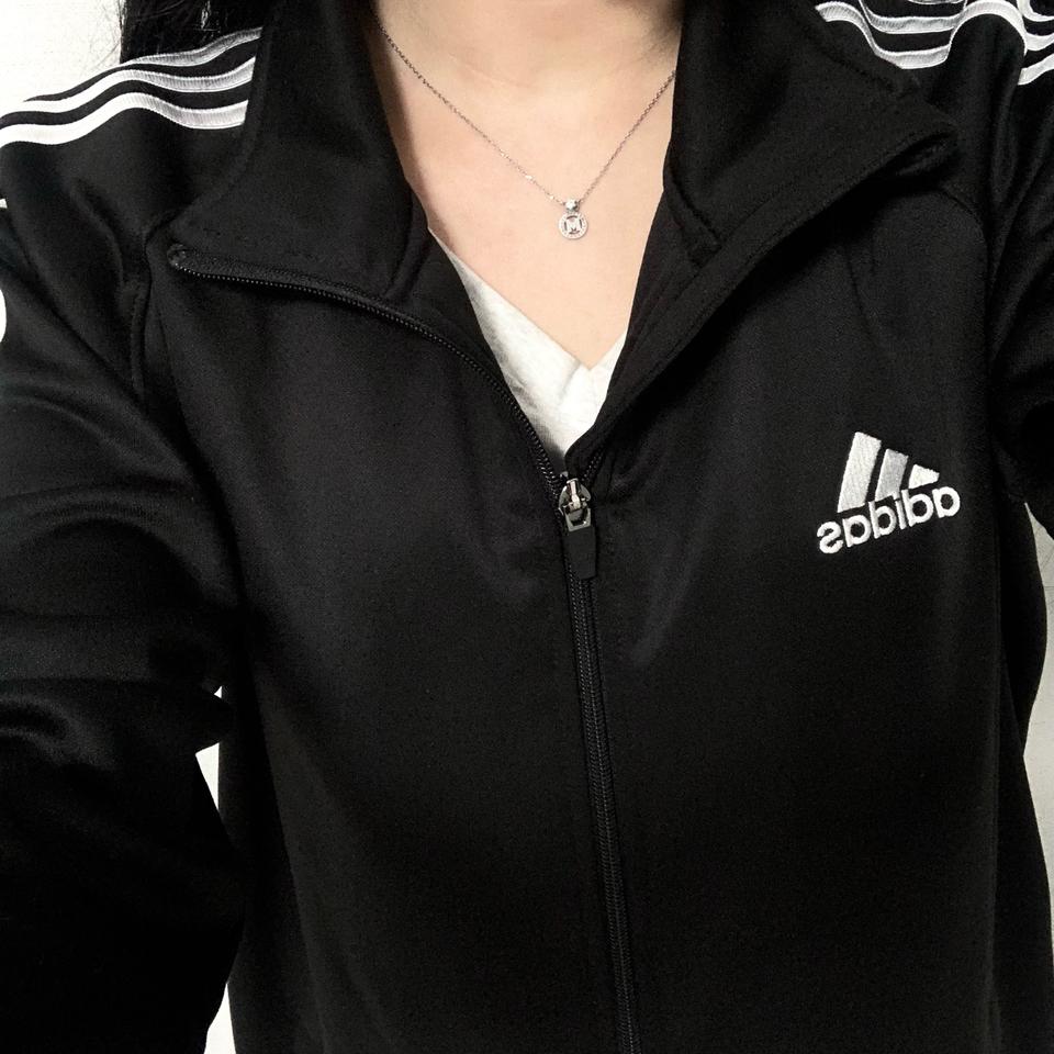 아디다스 삼선 져지 집업/브랜드/옷/교복아우터/저지/블랙