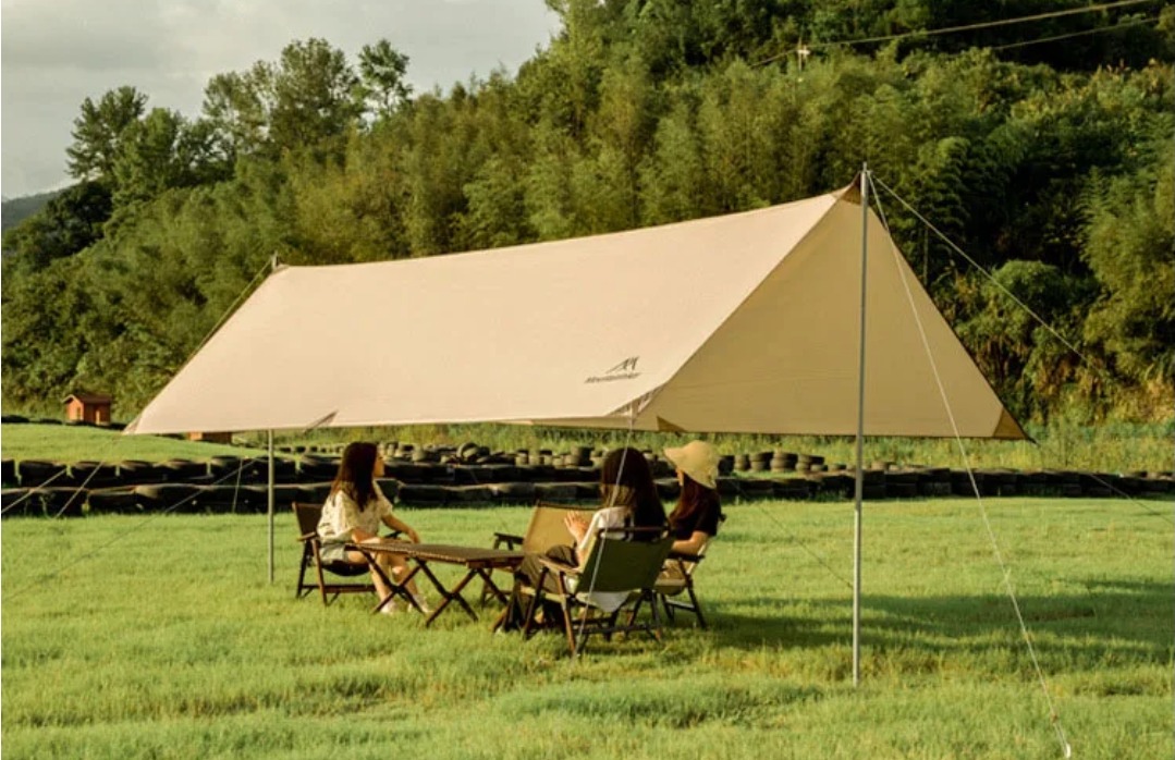 (새상품) 캠핑용 베이직 렉타 타프(4m)