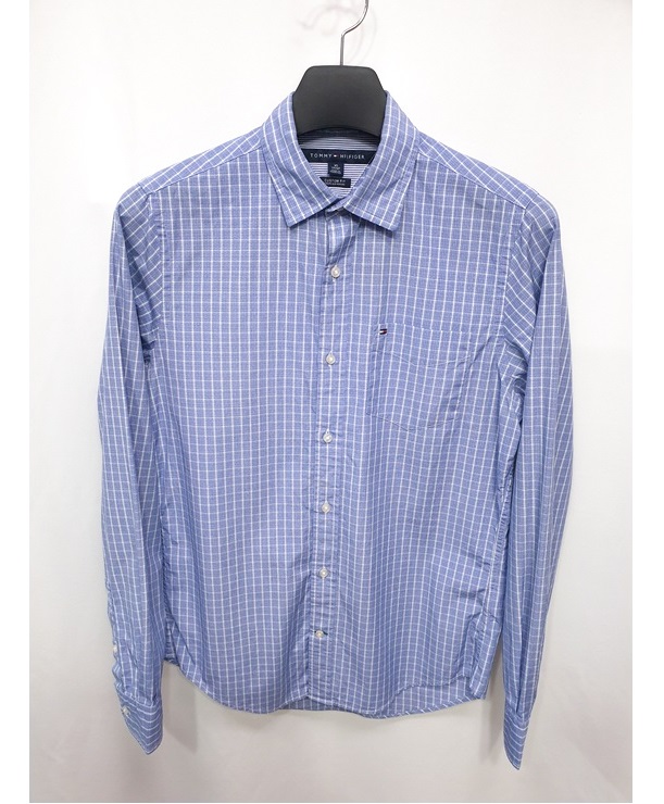 타미힐피거 정품 남성 체크 셔츠 95