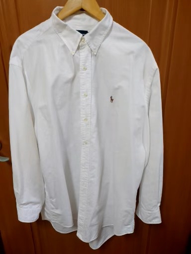 굿!폴로 옥스포드 컬러포니 화이트 셔츠 105-115정도까지