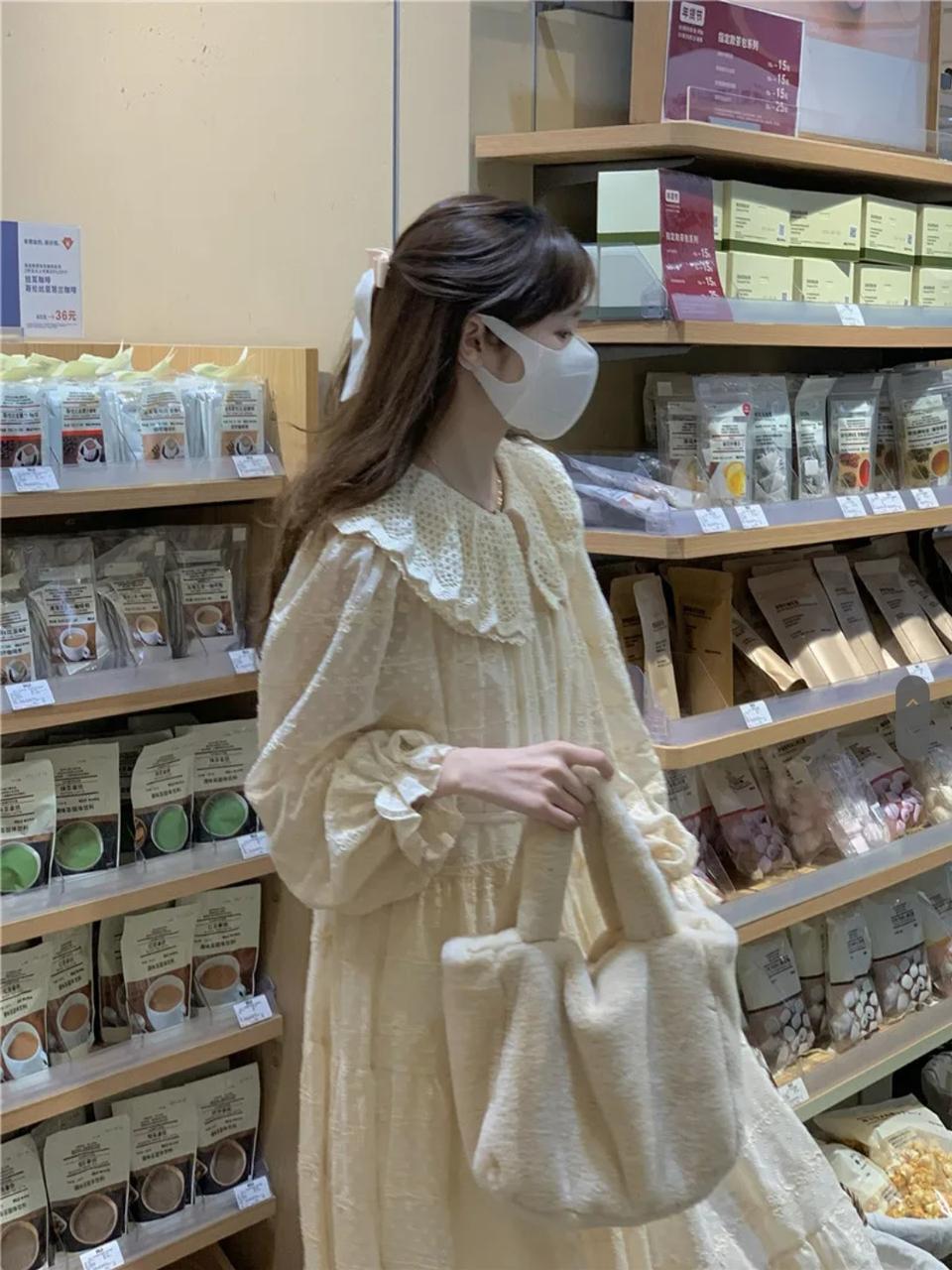 빅카라 레이스 원피스