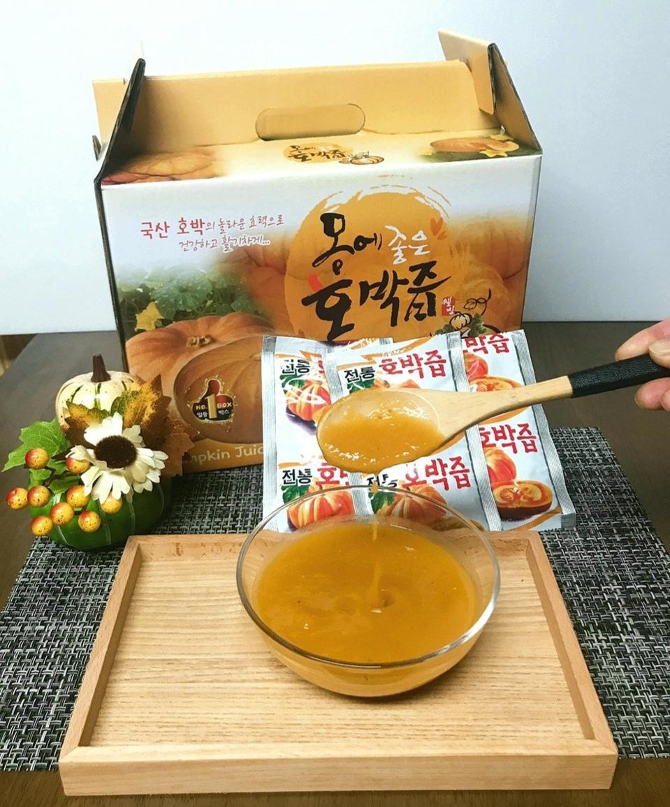 걸죽한 맷돌 호박즙 50포